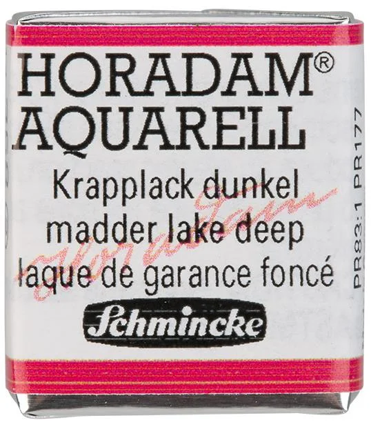 SCHMİNCKE HORADAM AQUARELL ARTİST SULU BOYA MADDER LAKE DEEP 1/2 TAB. 14358044