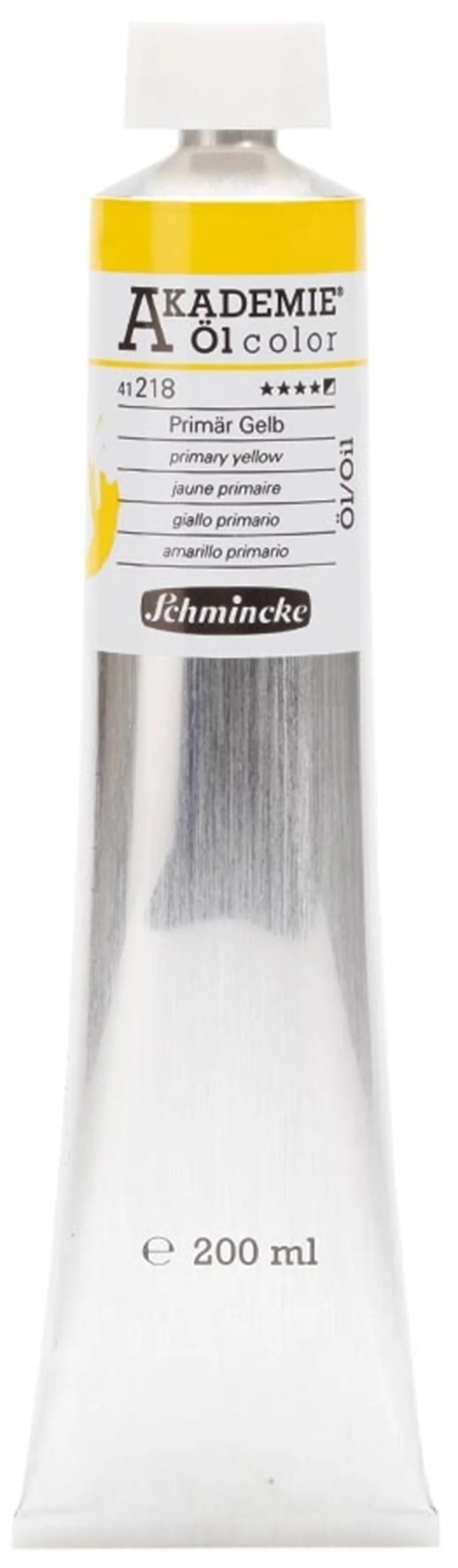 SCHMİNCKE AKADEMİE ÖL COLOR YAĞLI BOYA 200 ML SERİ 1 218 PRİMARY YELLOW 41218015