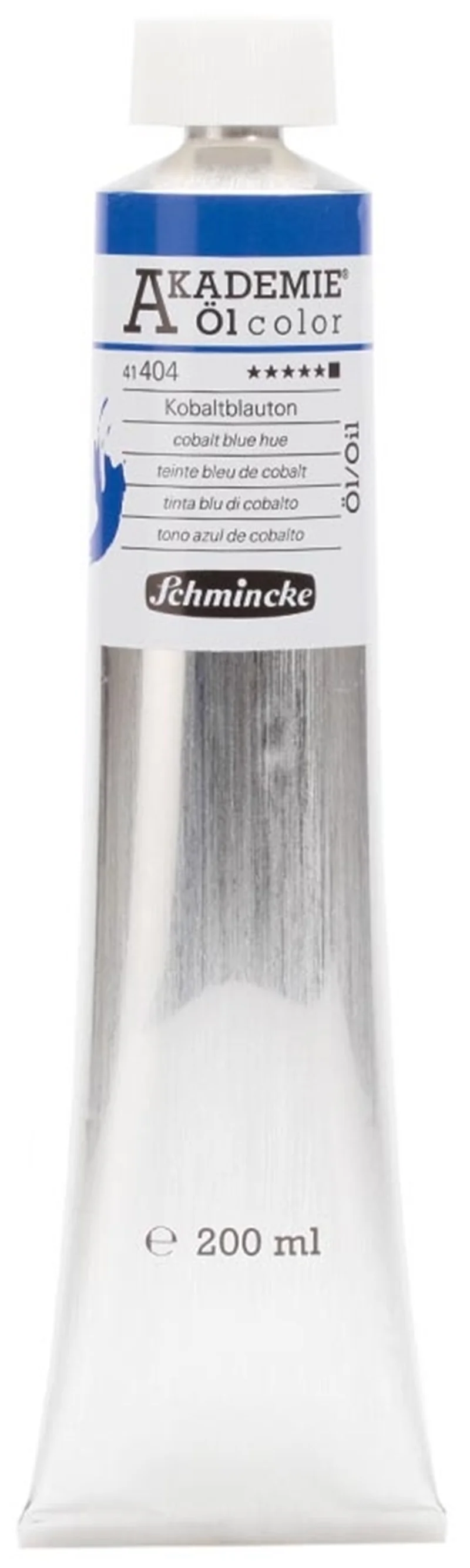 SCHMİNCKE AKADEMİE ÖL COLOR YAĞLI BOYA 200 ML SERİ 1 404 COBALT BLUE HUE 41404015