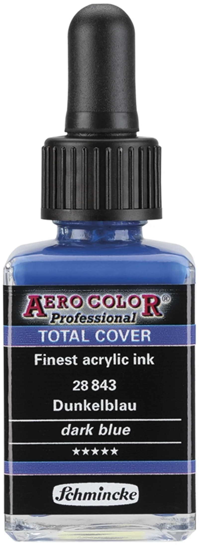 SCHMİNCKE AERO COLOR AKRİLİK MÜREKKEP 28 ML 843 DARK BLUE 28843023