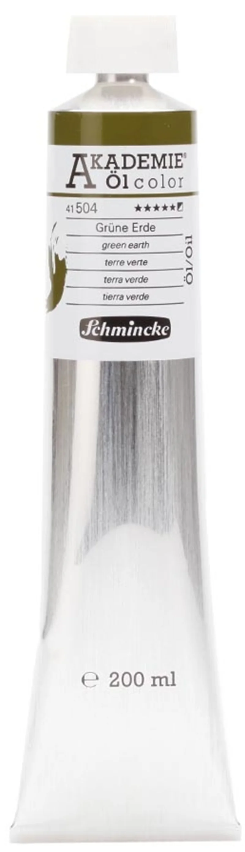 SCHMİNCKE AKADEMİE ÖL COLOR YAĞLI BOYA 200 ML SERİ 1 504 GREEN EARTH 41504015