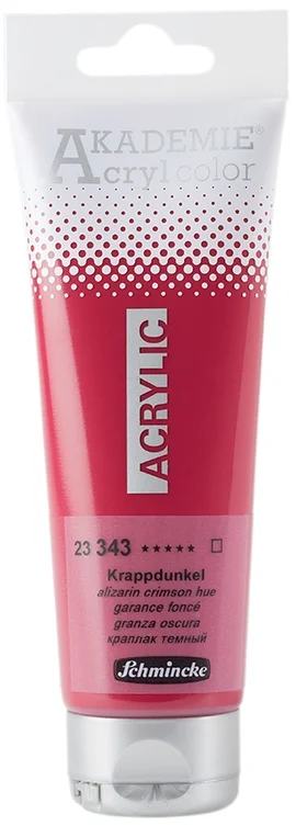 SCHMİNCKE AKADEMİE AKRİLİK BOYA 120 ML 343 ALİZARİN CRİMSON HUE 23343012