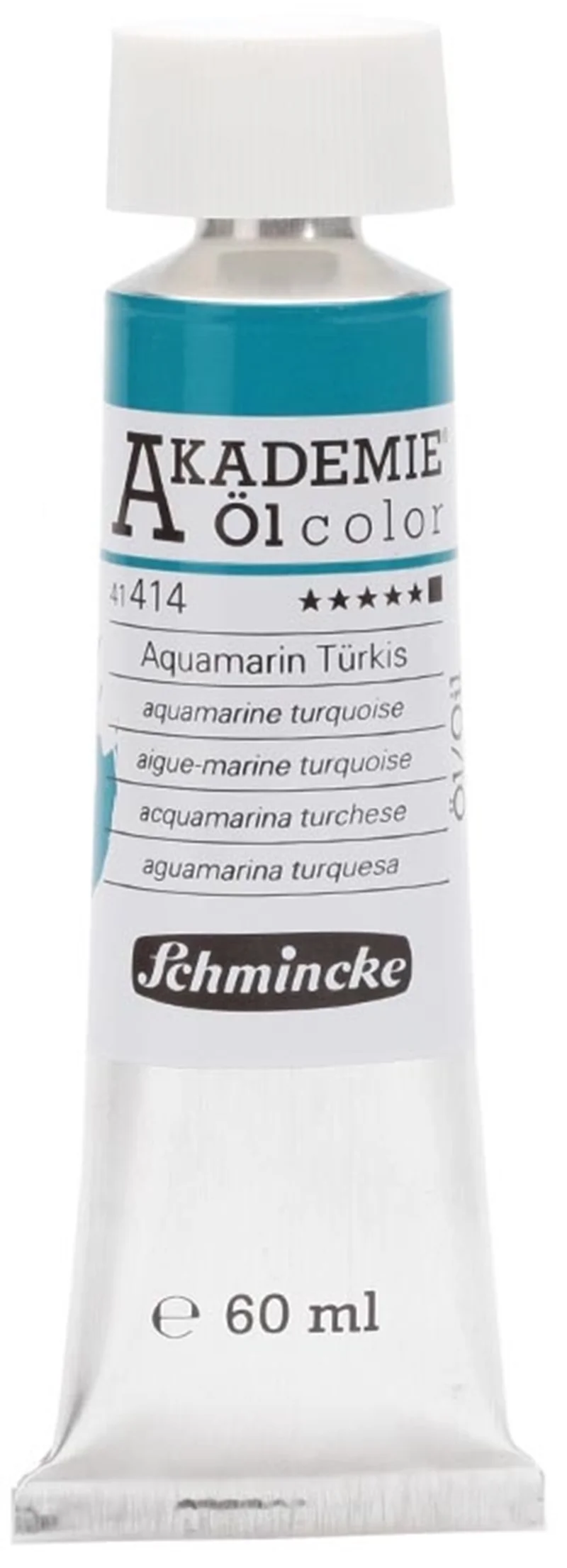 SCHMİNCKE AKADEMİE ÖL COLOR YAĞLI BOYA 60 ML SERİ 1 414 AQUAMARİNE TURQUOİSE 41414011