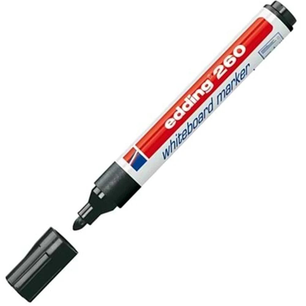 Edding Tahta Kalemi Yuvarlak Uçlu 1.5-3MM Siyah 260 (Best)