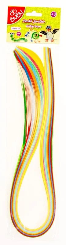 BU-BU RENKLİ ŞERİTLER 0,7x75CM 110GR. BUBU-RS0001
