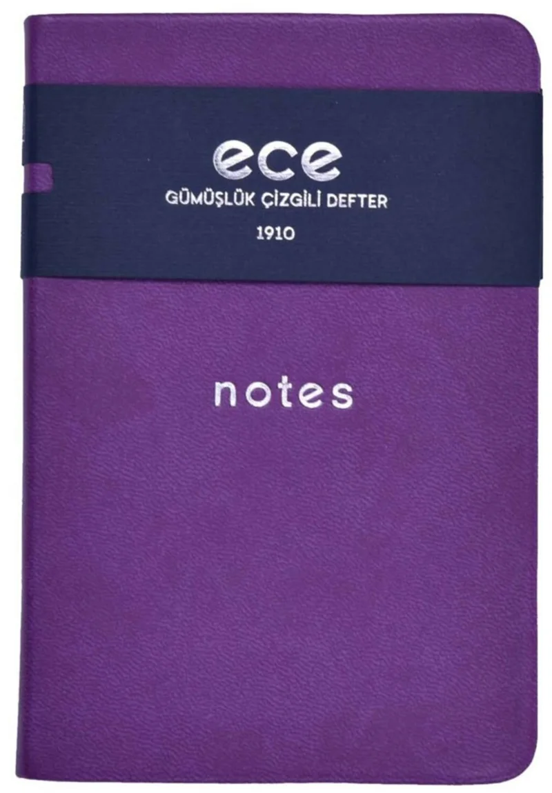 ECE DEFTER 9x13,5 GÜMÜŞLÜK ÇİZGİLİ