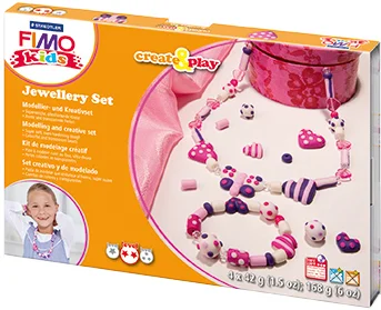 FIMO KIDS MODELLEME KİLİ SET C&amp;P KALP 8033 01 02