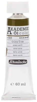 SCHMİNCKE AKADEMİE ÖL COLOR YAĞLI BOYA 60 ML SERİ 1 504 GREEN EARTH 41504011
