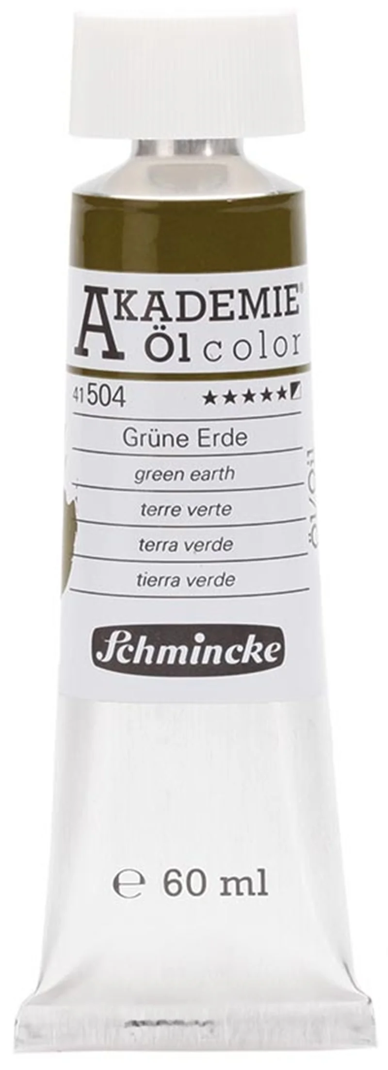 SCHMİNCKE AKADEMİE ÖL COLOR YAĞLI BOYA 60 ML SERİ 1 504 GREEN EARTH 41504011