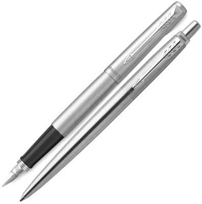 PARKER DOLMA KALEM + TÜKENMEZ KALEM JOTTER DUO SS CT 2 Lİ SET 2093258