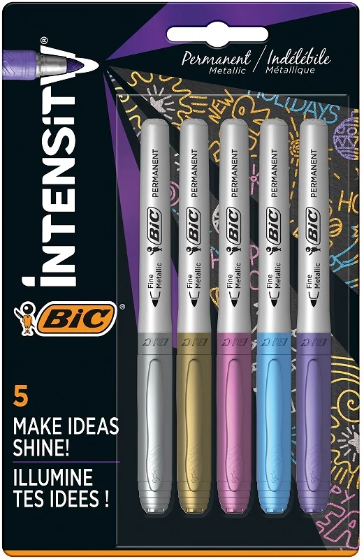 BIC MARKING KALEM 5 Lİ BLS. METALİK RENKLER 942861