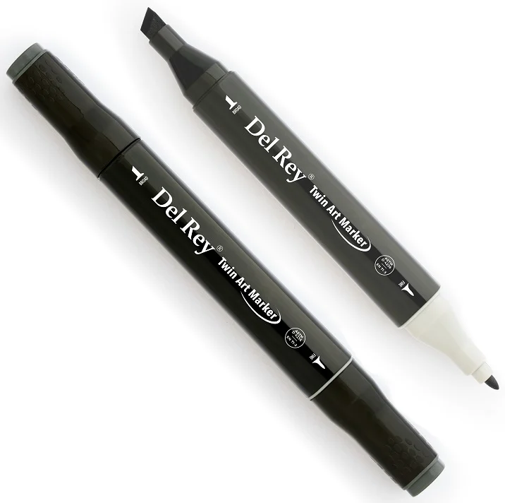 DEL REY GRAFİK MARKÖR TWIN MN-DRCG9 COOL GREY