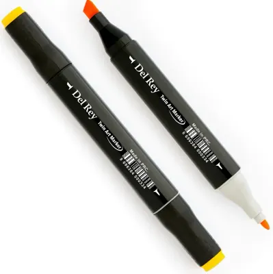 DEL REY GRAFİK MARKÖR TWIN MN-DR034 YELLOW