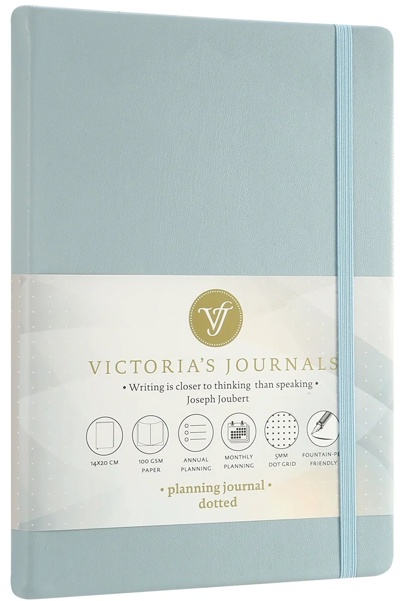 VJ DEFTER VENZI PLANLAYICI SERT KAPAK 14x20 Cm. 100 Gr. KREM 96 YP. NOKTALI MAVİ 1053