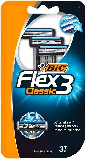 BIC TRAŞ BIÇAĞI 3 BIÇAK FLEX 3 3 LÜ BLS. 889691