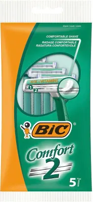 BIC TRAŞ BIÇAĞI COMFORT 2 BIÇAK 5 Lİ POŞET 838535