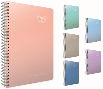 GIPTA DEFTER THEBOOK SPIRALS A4 SPİRALLİ SERT KAPAK 100 YP. KARELİ 5504