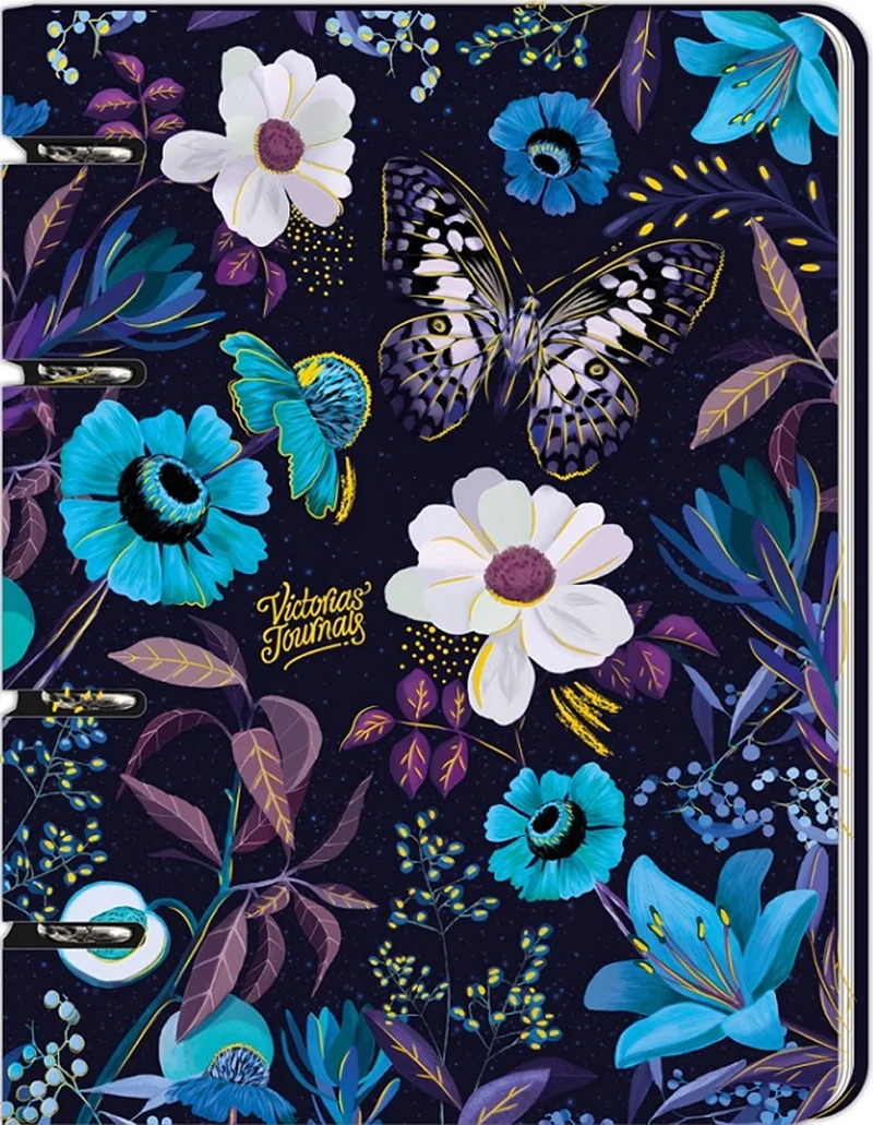 PASİF VJ DEFTER RINGO 80 Gr. 80 YP. DÜZ DOTS BUTTERFLY 3514