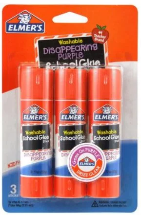 ELMERS YAPIŞTIRICI 6 GR MOR KAYBOLAN 3 LÜ BLİSTER 2136613
