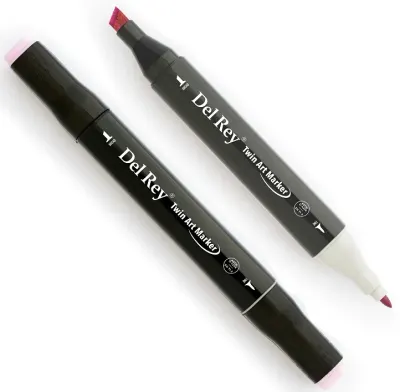 DEL REY GRAFİK MARKÖR TWIN MN-DR146 MAUVE SHADOW