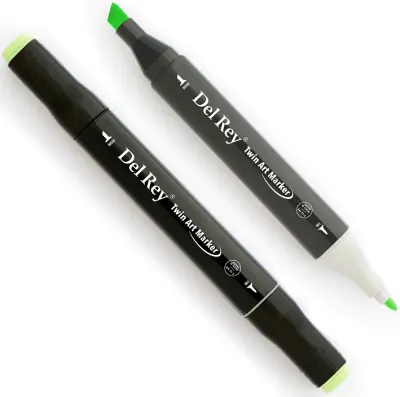 DEL REY GRAFİK MARKÖR TWIN MN-DR167 PALE GREEN LIGHT