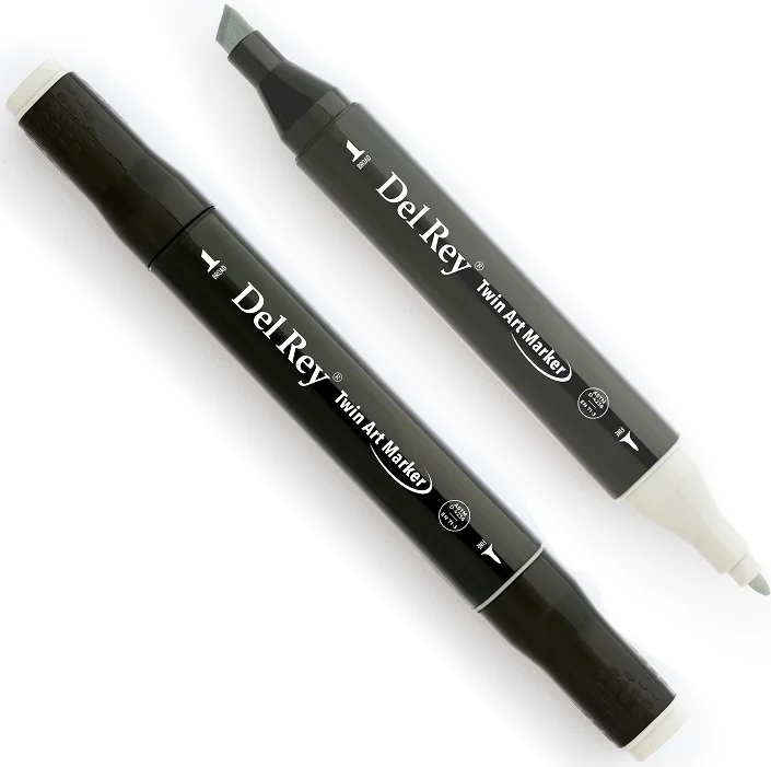 DEL REY GRAFİK MARKÖR TWIN MN-DRCG0.5 COOL GREY