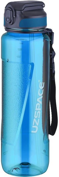 UZSPACE MATARA TRITAN PİPETLİ 6058 1500 ML TURKUAZ