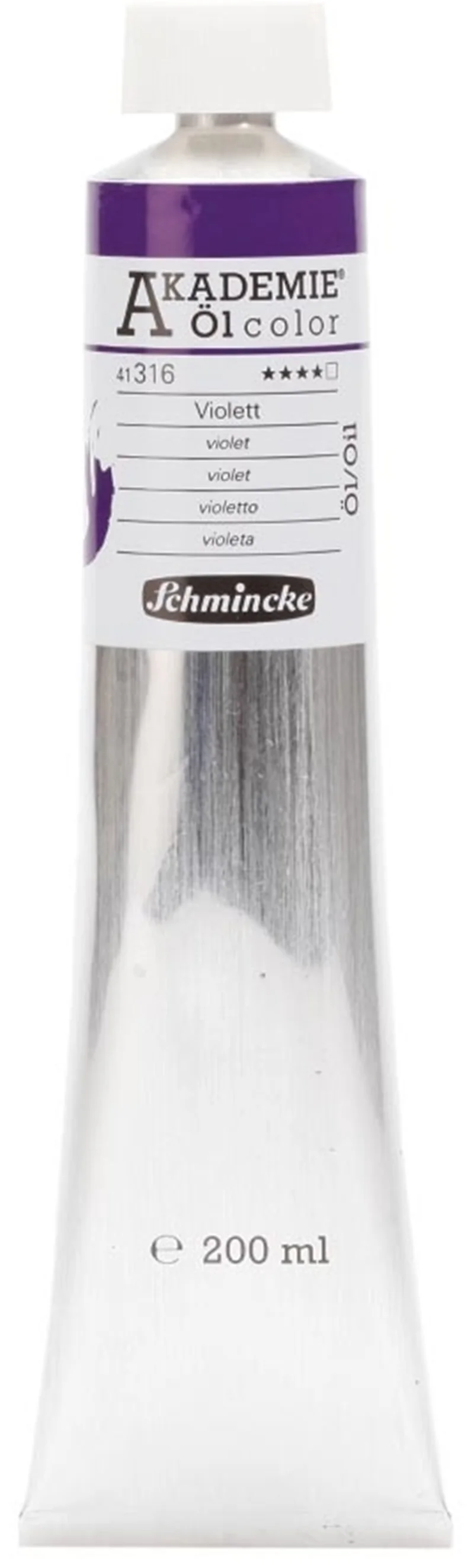SCHMİNCKE AKADEMİE ÖL COLOR YAĞLI BOYA 200 ML SERİ 1 316 VİOLET 41316015