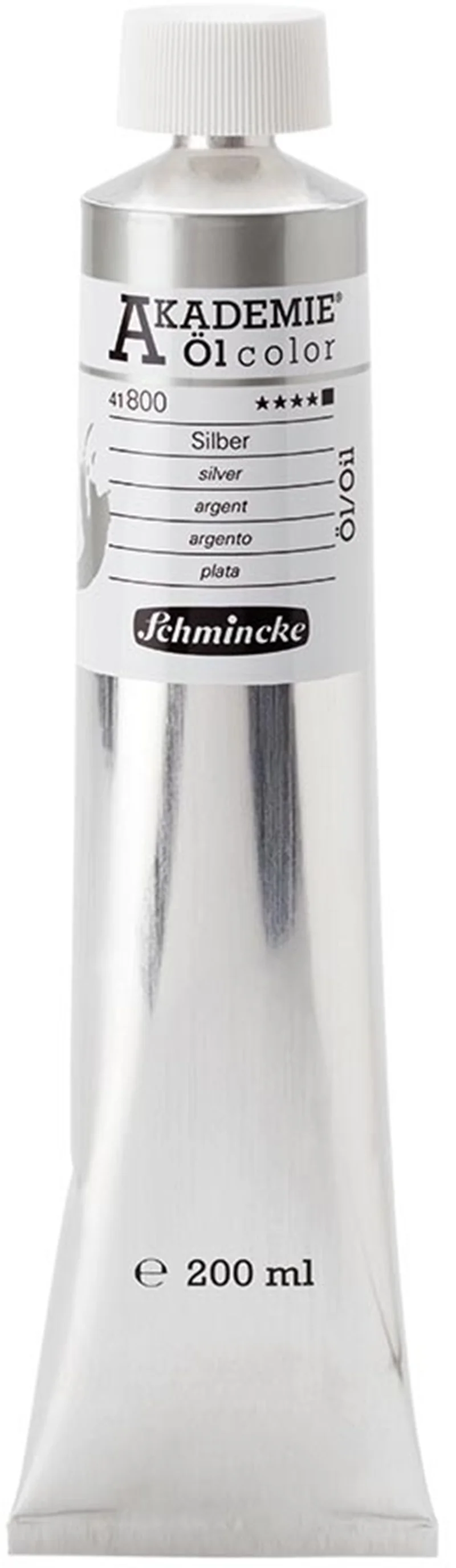 SCHMİNCKE AKADEMİE ÖL COLOR YAĞLI BOYA 200 ML SERİ 2 800 SİLVER 41800015