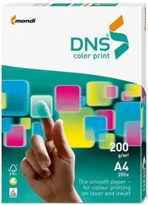 DNS COLOR PRINT FOTOKOPİ KAĞIDI A4 200 g/m² 250 Lİ NE1016