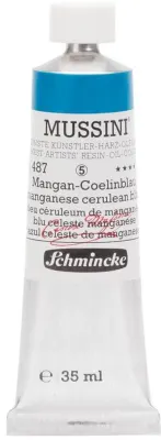 SCHMİNCKE MUSSİNİ ARTİST YAĞLI BOYA 35 ML SERİ 5 487 MANGANESE CERULEAN BLUE 10487009