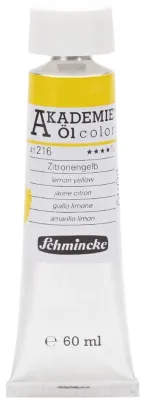 SCHMİNCKE AKADEMİE ÖL COLOR YAĞLI BOYA 60 ML SERİ 1 216 LEMON YELLOW 41216011