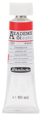 SCHMİNCKE AKADEMİE ÖL COLOR YAĞLI BOYA 60 ML SERİ 1 304 VERMİLİON RED 41304011