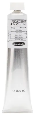 SCHMİNCKE AKADEMİE ÖL COLOR YAĞLI BOYA 200 ML SERİ 1 100 ZİNC WHİTE 41100015