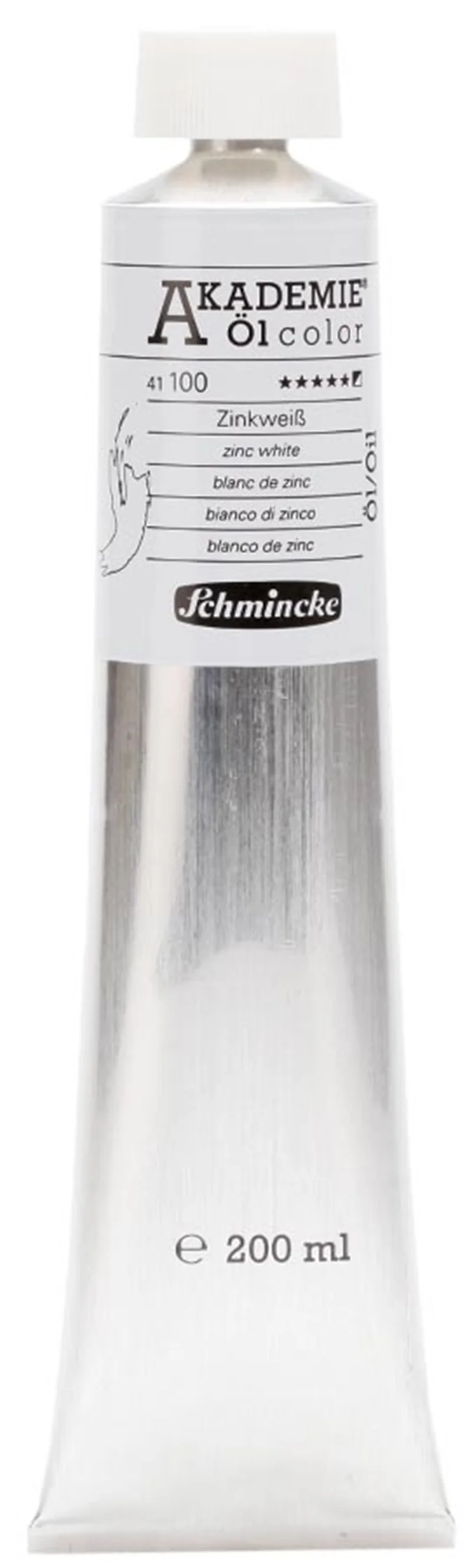 SCHMİNCKE AKADEMİE ÖL COLOR YAĞLI BOYA 200 ML SERİ 1 100 ZİNC WHİTE 41100015
