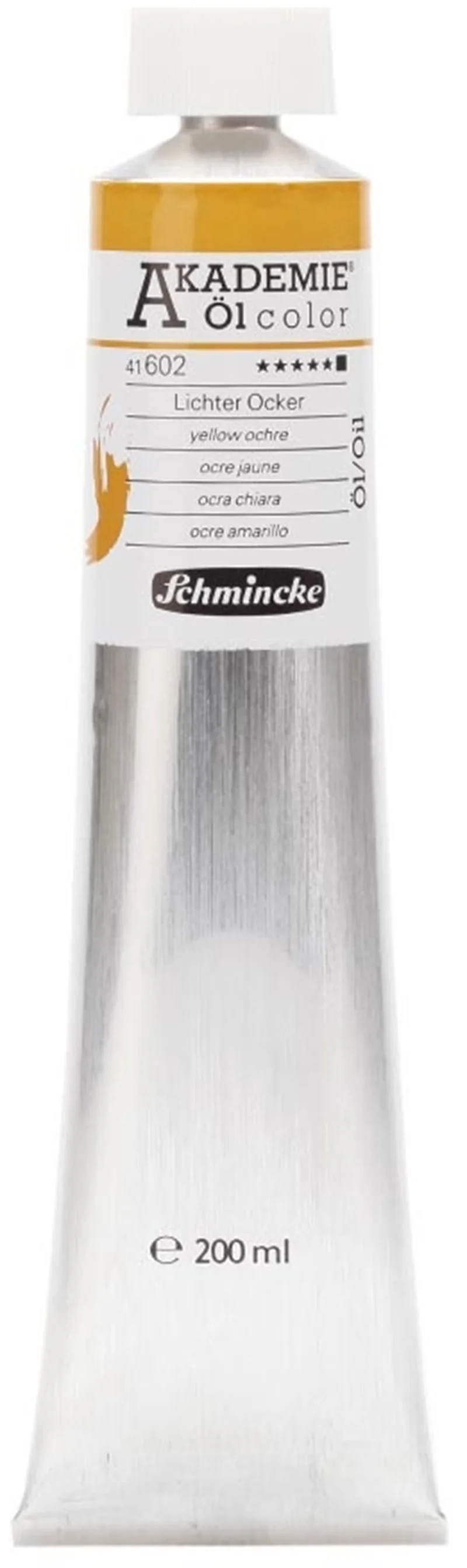 SCHMİNCKE AKADEMİE ÖL COLOR YAĞLI BOYA 200 ML SERİ 1 602 YELLOW OCHRE 41602015