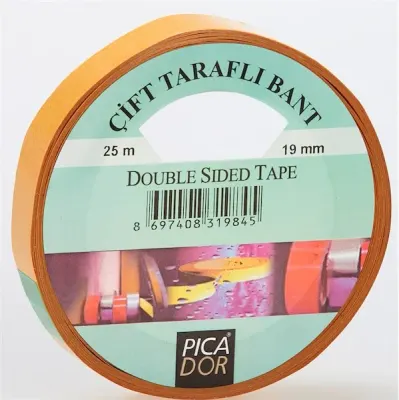 PICADOR ÇİFT TARAFLI BANT ASKILI 4101 19MMX25MT KM002