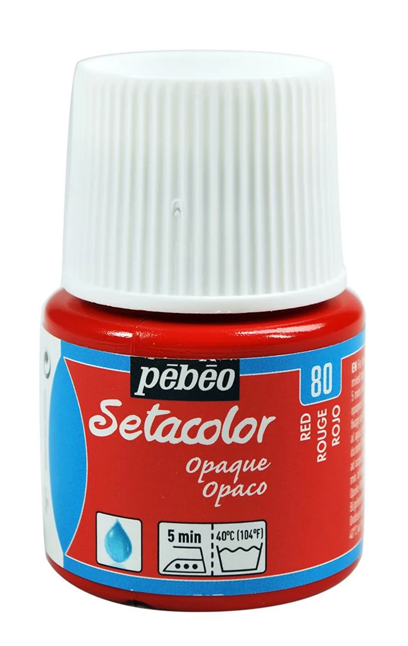 PEBEO KUMAŞ BOYASI SETACOLOR OPAQUE 45 ML 295*80 RED