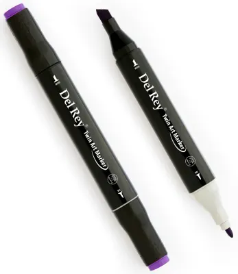 DEL REY GRAFİK MARKÖR TWIN MN-DR081 DEEP VIOLET