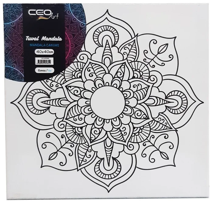 CEO ART TUVAL 40x40 MANDALA MODEL 2 CEO-MT0008