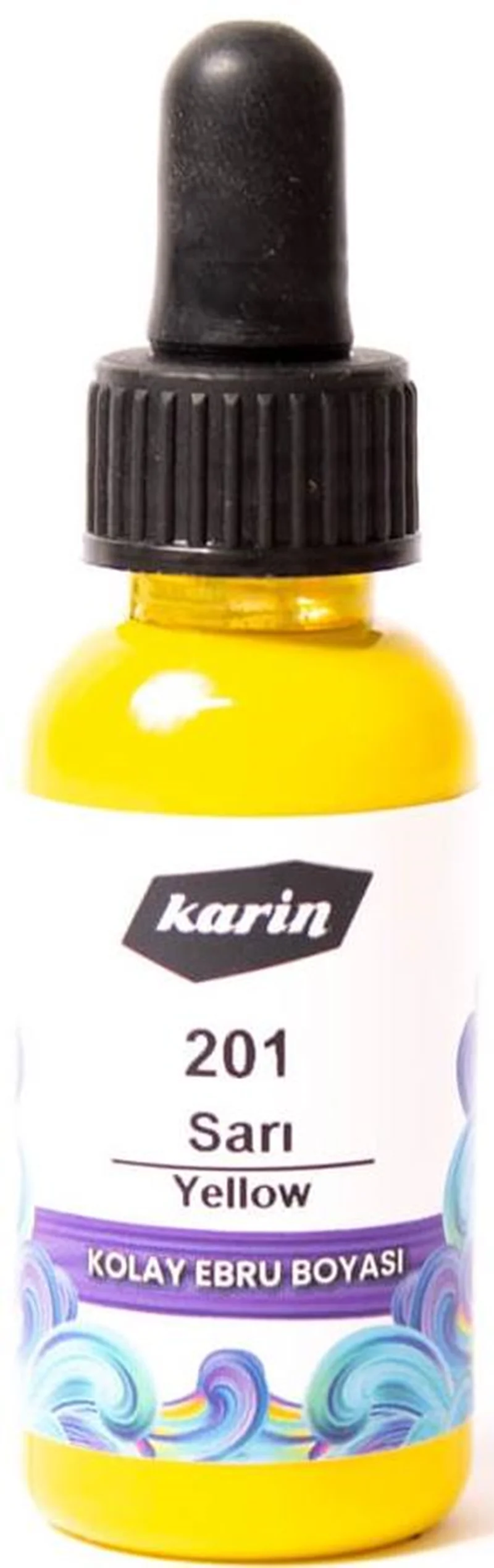 KARİN KOLAY EBRU BOYASI 30 ML 201 SARI 61201030