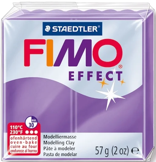 FIMO SOFT MODELLEME KİLİ 57 GR ŞEFFAF LEYLAK 8020-604 07