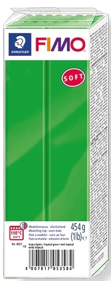 FIMO SOFT MODELLEME KİLİ 454 GR TROPİKAL KIRMIZI 8021-53