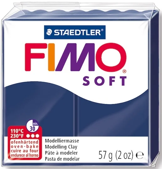 FIMO SOFT MODELLEME KİLİ 57 GR WINDSOR MAVİ 8020-35 07