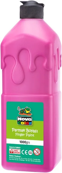 NOVA COLOR PARMAK BOYASI 1000g PEMBE NC-320