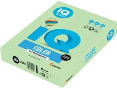 IQ RENKLİ FOTOKOPİ KAĞIDI 500 LÜ A4 80 g/m² ORTA YEŞİL NE1327-MG28
