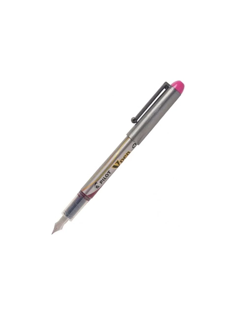 PILOT DOLMAKALEM V-PEN SILVER PEMBE SVP-4M-P