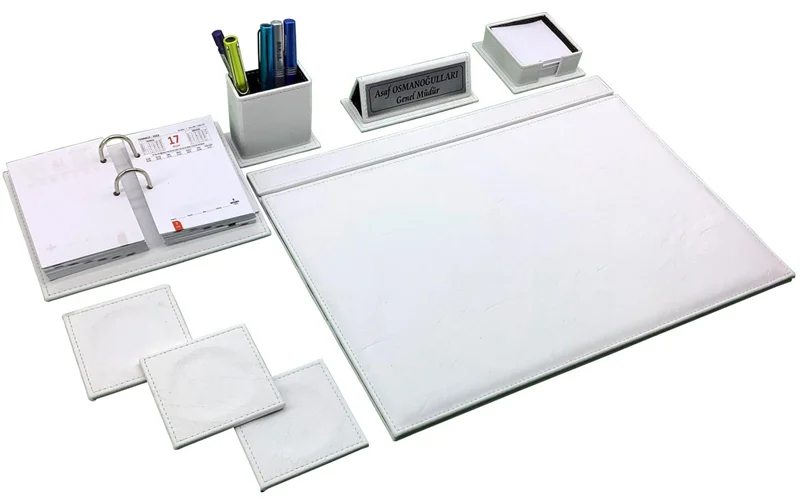 INN DESIGN SÜMEN TAKIMI 5 PARÇA AB-I HAYAT KLAS DOKULU BEYAZ INN-ST-1543