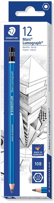 STAEDTLER KURŞUN KALEM DERECELİ MARS LUMOGRAPH  10B 100-10B