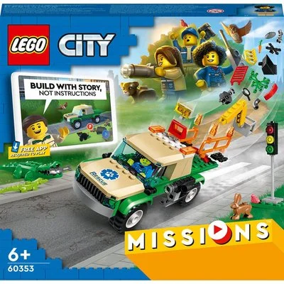 ADORE LEGO WILD ANIMAL RESCUE MISSIONS ADR-LSC60353